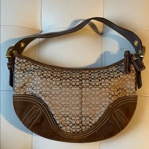 Coach small brown bag